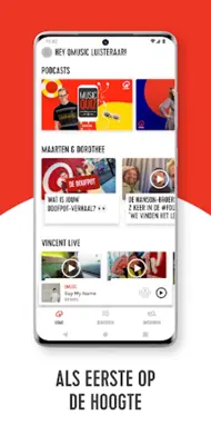 Qmusic android App screenshot 2